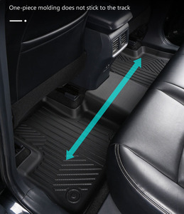 Alfombrillas de Piso Impermeables Moldeadas con Precisión para <span class=keywords><strong>Evoque</strong></span> 5 Puertas 2012-2019/Hilux215 RHD 2006-2010, Juego Completo - Product Image 5