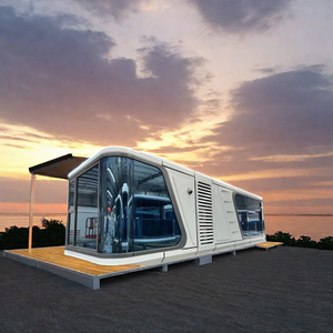 CE Luxe Moderne Extérieur Portable Glamping Capsule Maison de villégiature 30 Ans Garantie Économique Capsule Mobile Hôtel - Product Image 1