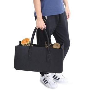 Cestino per legna da ardere in feltro resistente in legno di feltro per camino - Product Image 6