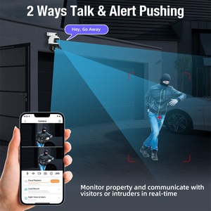 Hệ thống camera giám sát <span class=keywords><strong>CCTV</strong></span> KERUI 6MP, 4 kênh NVR, hỗ trợ PoE, phát hiện chuyển động, camera PTZ ngoài trời, kèm cáp mạng 18.3M - Product Image 6