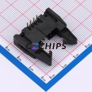 Nouveau et Original HX NJ2.54-2x4P WZ-CE trou traversant de plomb plié, P = 2.54mm Circuit intégré IC puce PMIC - Product Image 1