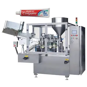 Automatic Aluminium Plastic Tube Filling And Sealing Machine Cosmetic Toothpaste Cream Lotion Filler And Sealer