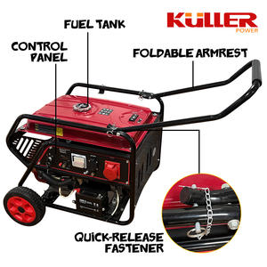 <span class=keywords><strong>Generador</strong></span> <span class=keywords><strong>de</strong></span> Gasolina <span class=keywords><strong>de</strong></span> Doble Combustible <span class=keywords><strong>de</strong></span> 4 Tiempos al por Mayor, Monofásico/Trifásico, 7.5kva 8kva, Arranque Automático, Pantalla LED, Bajo Consumo, GLP - Product Image 2