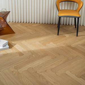 Parquet de Nogal Multicapa de 12 mm con Superficie Cepillada Texturizada REACH de Grado ABC, Estilo Moderno de Mediados de Siglo, para Proyectos Arquitectónicos - Product Image 2