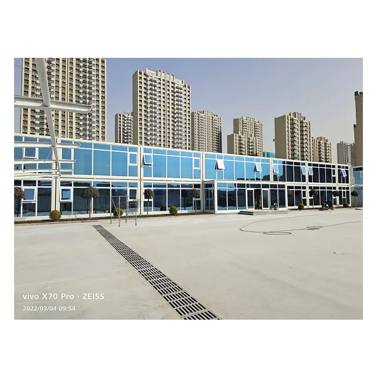 Professional Manufacture Frame Office Use Dismountable Container House
