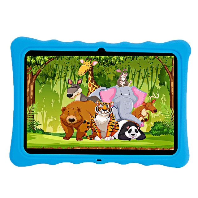 10 Inch 1280x800 HD Kids Leaning Tablets with Android MTK Quad Core 1GB 16GB 5000mAh New Educational Wifi Kids Tablets