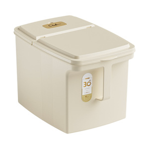 <b>Rice</b> Storage Box Rectangle 4L 5L With Handle Flip Top Lid For Kitchen Grain Flour <b>Container</b> - Product Image 4