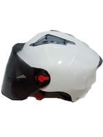 Nouveaux casques de moto demi-face ABS tendance pour adultes, casques modulaires de moto, casques de sécurité, protection de la tête