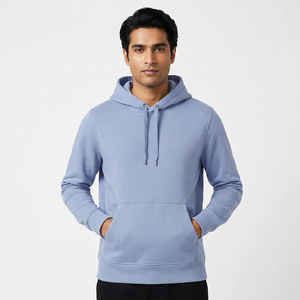Sudaderas con Capucha de Invierno para Hombre con Logotipo Personalizado, 100% Algodón, Media Cremallera, Talla Grande, Más Vendidas, a la Moda, Mejor Precio - Product Image 1