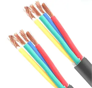 4X2.5mm2 power cable PVC CE cable for machinery power connect AC power cord