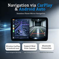 Écran 9 pouces pour Mercedes-Benz ML GL LELV Système Linux Lecteur vidéo de navigation CarPlay Android Auto