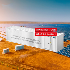 Industrie behälter Energie speicher kWh 1MW 2MW Lithium-Ionen-Batterien Hochspannungs-Solarenergie speichers ystem - Product Image 1