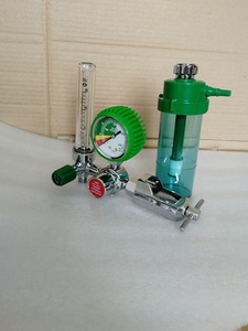 Medical Oxygen <strong>Breathing</strong> Regulator <strong>Inhalator</strong> with Pin Yoke CGA870 Input Connection for Cylinder - Product Image 5