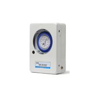 Interrupteur horaire analogique ALION TB388B 220V-240V 50-60Hz 24 heures, programmation quotidienne, montage mural