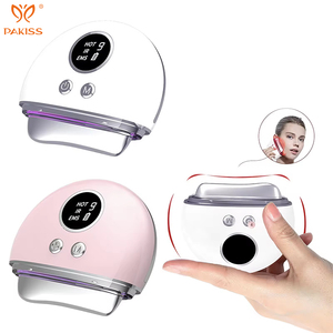 เครื่องนวดหน้าและยกกระชับผิวหน้า PAKISS แบบพกพา ชาร์จผ่าน USB ใช้ไมโครเคอร์เรนท์และการสั่นสะเทือน - Product Image 1