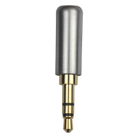 Adaptateur jack pour écouteurs et casque audio, avec prise stéréo de 3.5mm, mono