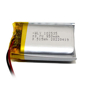 Wiliyoung 102535 950mah BIS IEC62133 103035 1000mah 3.7v 충전식 리튬 Lipo 배터리 - Product Image 3