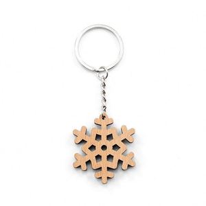 Wooden Keychain <b>Gift</b> for Colleagues Workmate Different Shapes Custom Coffee Keychain - Product Image 6