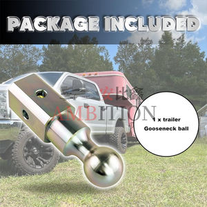 <span class=keywords><strong>Bola</strong></span> de enganche de cuello de cisne AMBITION de 2-5/16 pulgadas, <span class=keywords><strong>bola</strong></span> de repuesto para enganche de cuello de cisne, capacidad máxima de carga de 30,000 libras, enganches para remolques - Product Image 4