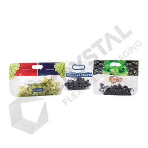 Bolsas de Plástico para Empacar Frutas, Bolsas de Embalaje para Almacenamiento, Transporte y Exhibición de Frutas Frescas con Ventilación - Product Image 2