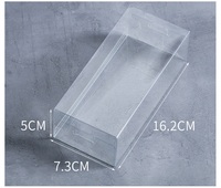 Boîtes transparentes pour petits gâteaux et glaces