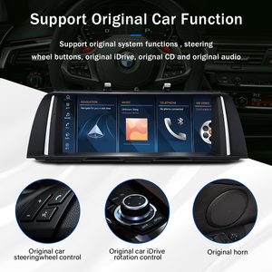 Qualcomm Snapdragon 685วิทยุติดรถยนต์ Android สำหรับ BMW 5ชุด F10 F12 F11มัลติมีเดีย8แกนระบบนำทาง GPS CarPlay ไร้สาย4G - Product Image 5