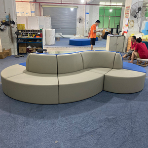 Conjunto de Recepción Curvo de Cuero en Forma de S Moderno, Combinación Libre, Diseño de Extensión Infinita para Uso en Oficinas y Hoteles, Belit S - Product Image 5