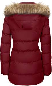 2021 di alta qualità su ordinazione inverno moda donna piumino lungo <span class=keywords><strong>con</strong></span> <span class=keywords><strong>cappuccio</strong></span> di <span class=keywords><strong>pelliccia</strong></span> Plus Size - Product Image 6