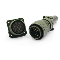 Connecteur circulaire mâle-femelle pour l'aérospatiale, norme MIL 5015 MS3106 MS3102 MS3108 14S-5 20-29 22-14