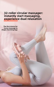 Masseur circulaire pour la relaxation musculaire, équipement de fitness pour le yoga et la <span class=keywords><strong>musculation</strong></span>, rouleau à 32 roues, portable, pour la relaxation des jambes - Product Image 5