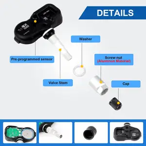 Sistem Monitor tekanan ban, 4260706020 315MHZ TPMS Sensor untuk Toyota Lexus Scion Corolla Avalon Prius kendaraan