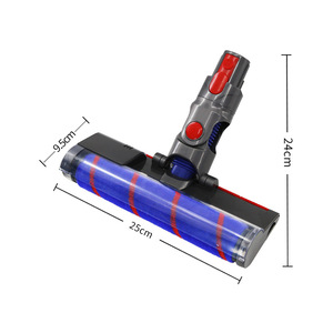 Cepillo Eléctrico para Pisos para Aspiradoras <span class=keywords><strong>Dyson</strong></span> V7 <span class=keywords><strong>V8</strong></span> V10 V11 <span class=keywords><strong>Slim</strong></span> con Luz Verde, Cabezal para Aspirar Alfombras - Product Image 4