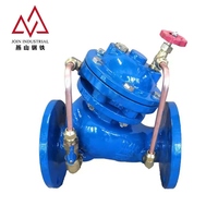 Vannes de régulation manuelles à diaphragme en fonte ductile PN16 pour système de circulation et de distribution d'eau industrielle