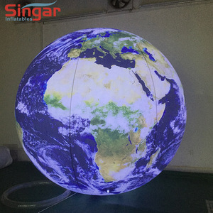 Publicité <span class=keywords><strong>gonflable</strong></span> de <span class=keywords><strong>globe</strong></span> de terre avec lumière led pour le jour de la terre - Product Image 2