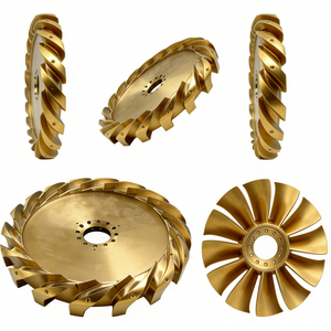 ใบพัดอากาศยานอะลูมิเนียม CNC 5 แกน - ได้รับการรับรองมาตรฐาน IATF16949 ไม่มีขั้นต่ำในการสั่งซื้อ ผลิตด้วยความแม่นยำสูงสำหรับอุตสาหกรรมการบินและอวกาศ - Product Image 1