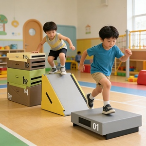 Parcours d'obstacles <span class=keywords><strong>Ninja</strong></span> <span class=keywords><strong>Warrior</strong></span> personnalisable, murs d'escalade extérieurs durables pour les enfants, parc extérieur, entraînement à l'escalade - Product Image 1