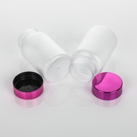 Bouteilles Médicales en PET Transparent Givré de Haute Qualité de 100 ml avec Bouchon à Vis pour Conditionnement de Vitamines – Vente en Gros