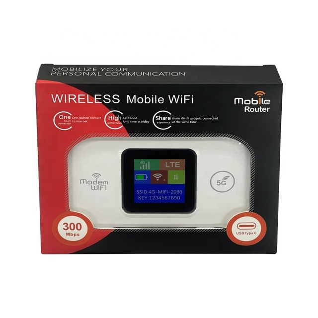 Ready Stock Pocket 4G MiFi 3000mAh Battery B1/B3/B7/B8/B20/B38/B40/B41MDM8916 Universal 4G WiFi Router with SIM Slot