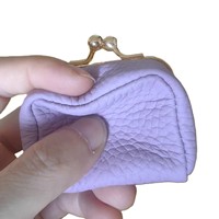 Mini-sac à main en cuir véritable pour femmes, porte-clés de voyage, porte-monnaie mignon, porte-monnaie pour bijoux