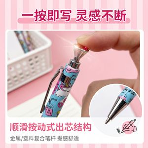 ปากกาลูกลื่นแบบกดลายการ์ตูน Zh พร้อมจี้ห้อยคอ ปากกาของขวัญโฆษณาลายสั่งทำ ดีไซน์คุณภาพสูง - Product Image 5
