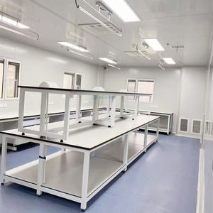 Banco de laboratorio electrónico de Ciencias de la Escuela de Biología de acero inoxidable, muebles de laboratorio dental, mesa de laboratorio químico - Product Image 4