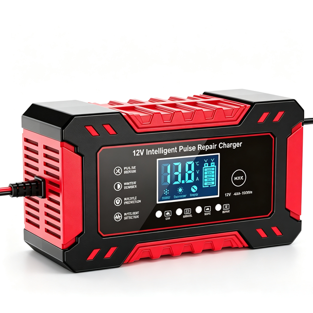 Wholesale High Quality 12V 6A Car Motorcycle Automatic Smart Lead Acid Trickle Maintenance Overload Protection Battery Charger