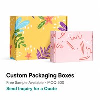 Flach Faltbare Individuell Bedruckte Papierkartons Leichtgewichtige Überraschungsgeschenkverpackung Boxen Personalisierte Überraschungsverpackung