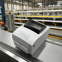 108mm Thermique Mailing Shipping Label Printer Barcode Printer Bluetooth & Wifi Label Maker Machine Compatible ESC/POS