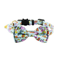 Collier pour chat en laine de créateur, monochrome, mignon, avec nœud papillon et clochette, style décontracté, accessoire toutes saisons
