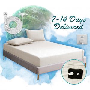 Ground Connection California <b>King</b> Size <b>Bedspread</b> 183*213cm Earthing Fitted Sheet 95% Organic Cotton 5% Pure Silver Fiber 400TC - Product Image 5