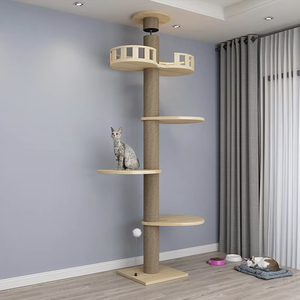 Grandi strutture per gatti in legno massello e prodotti a torre per l'ingrosso e la personalizzazione - Product Image 5