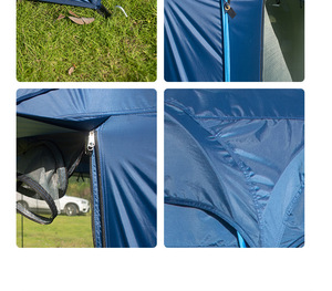Commercio all'ingrosso di tende di coda per auto all'aperto, tende di estensione del tetto da campeggio, apertura rapida yurta <span class=keywords><strong>set</strong></span> completo di tende pieghevoli antipioggia - Product Image 4