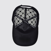 Casquette de baseball en maille avec logo brodé, casquette de sport à 5 panneaux avec rivets, casquette en daim personnalisée, vente en gros directe usine