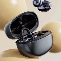 Écouteurs à conduction osseuse, écouteurs uniques à longue durée de vie, écouteurs sans fil Bluetooth, écouteurs TWS bon marché à clipser